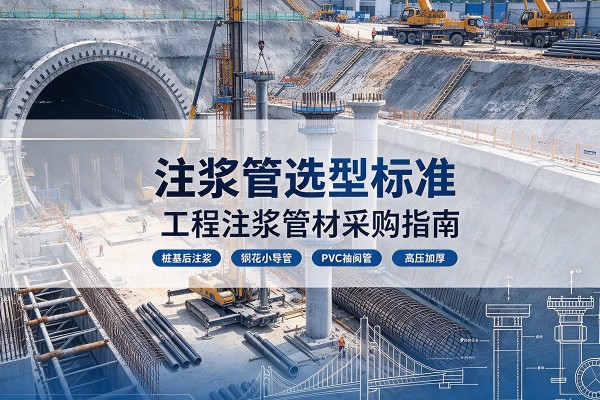 榆次注浆管选型标准